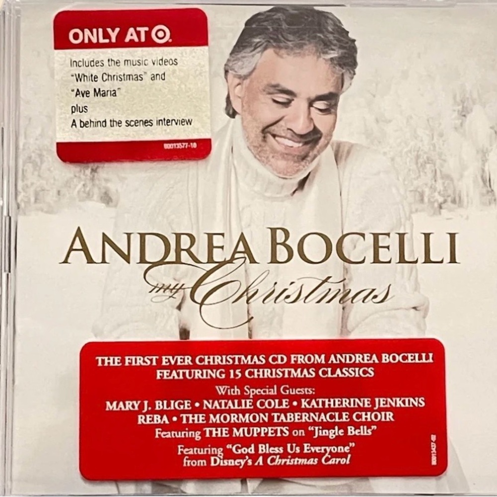 Andrea Bocelli - My Christmas CD (Target Exclusive, 2009) New & Sealed